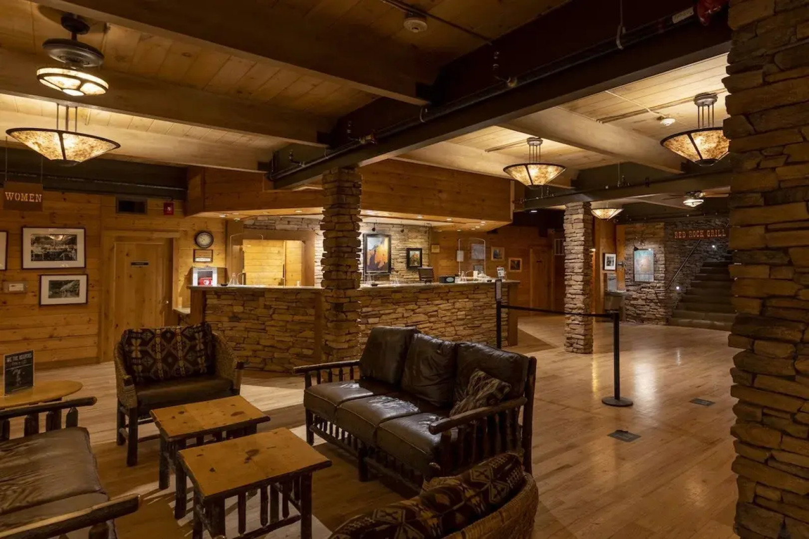 Zion Lodge - Inside the Park