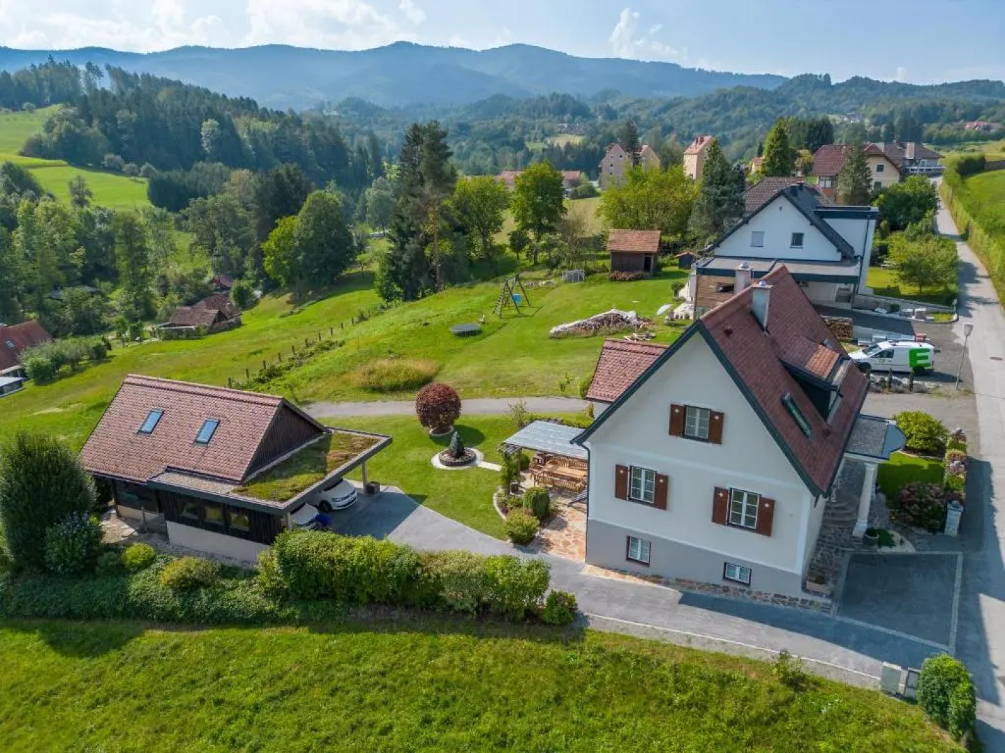 das "Ferienhaus Eibiswald" im Schilcherland