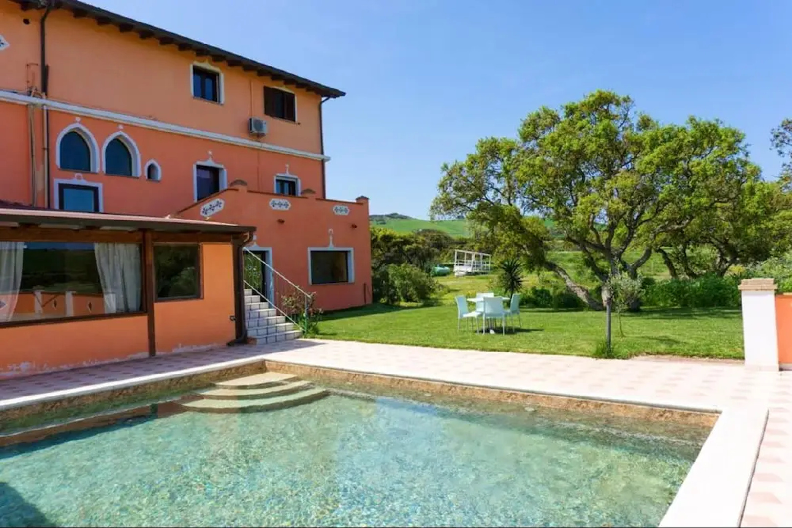 Apartment With 2 Bedrooms in Gonnesa, With Pool Access, Enclosed Garde