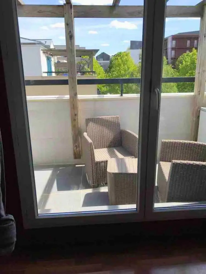 Apartment With 2 Bedrooms in Montévrain, With Wonderful City View, Furnished Terrace and Wifi