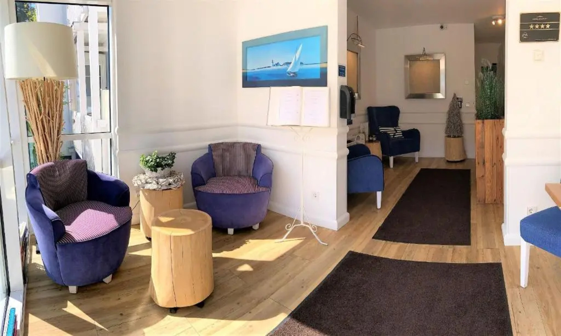 Ferienwohnung Christiane in der Villa zum Kronprinzen direkt gegenüber der SaarowTherme