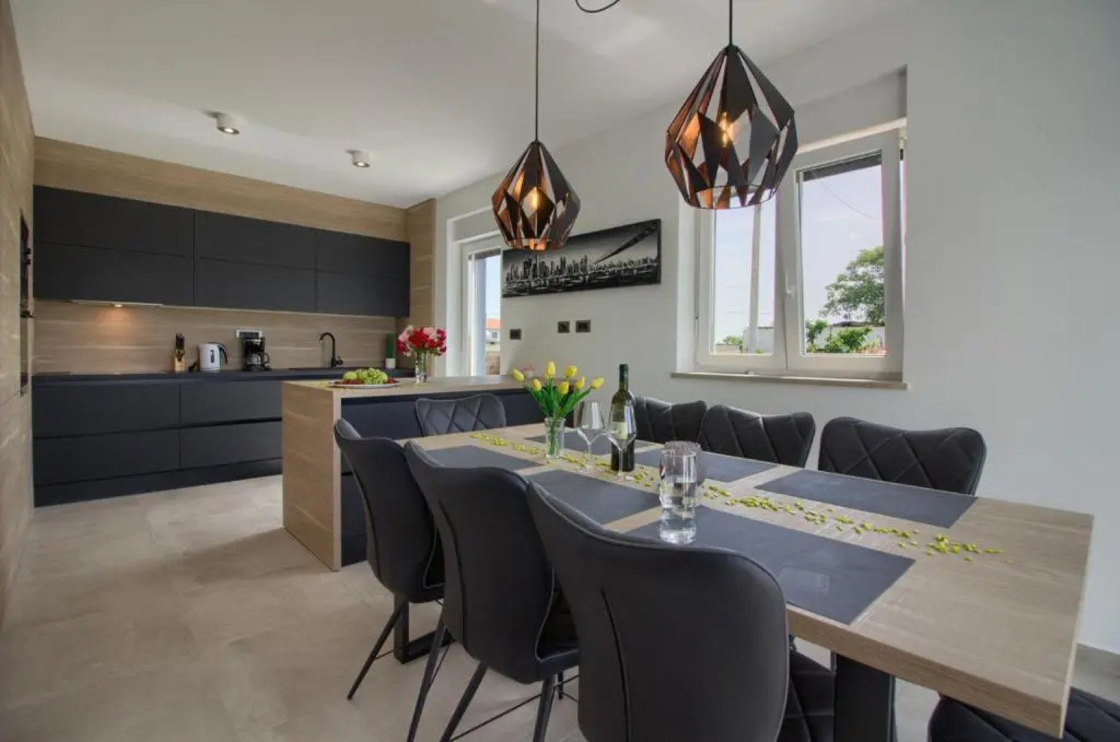 Modern villa Nerina with private pool near Pula