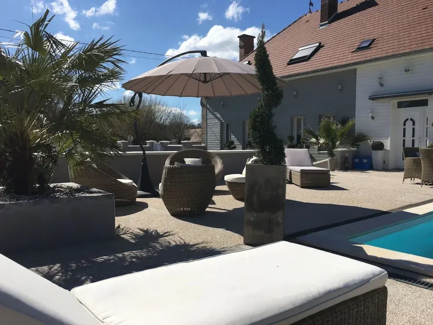 Appartement avec piscine de la Croix