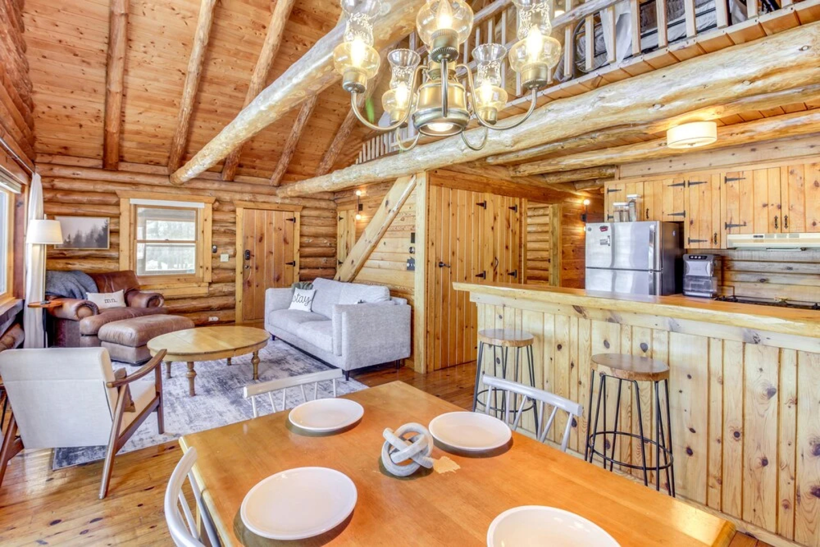 Lakefront Park Rapids Cabin w/ Decks & Boat Dock!