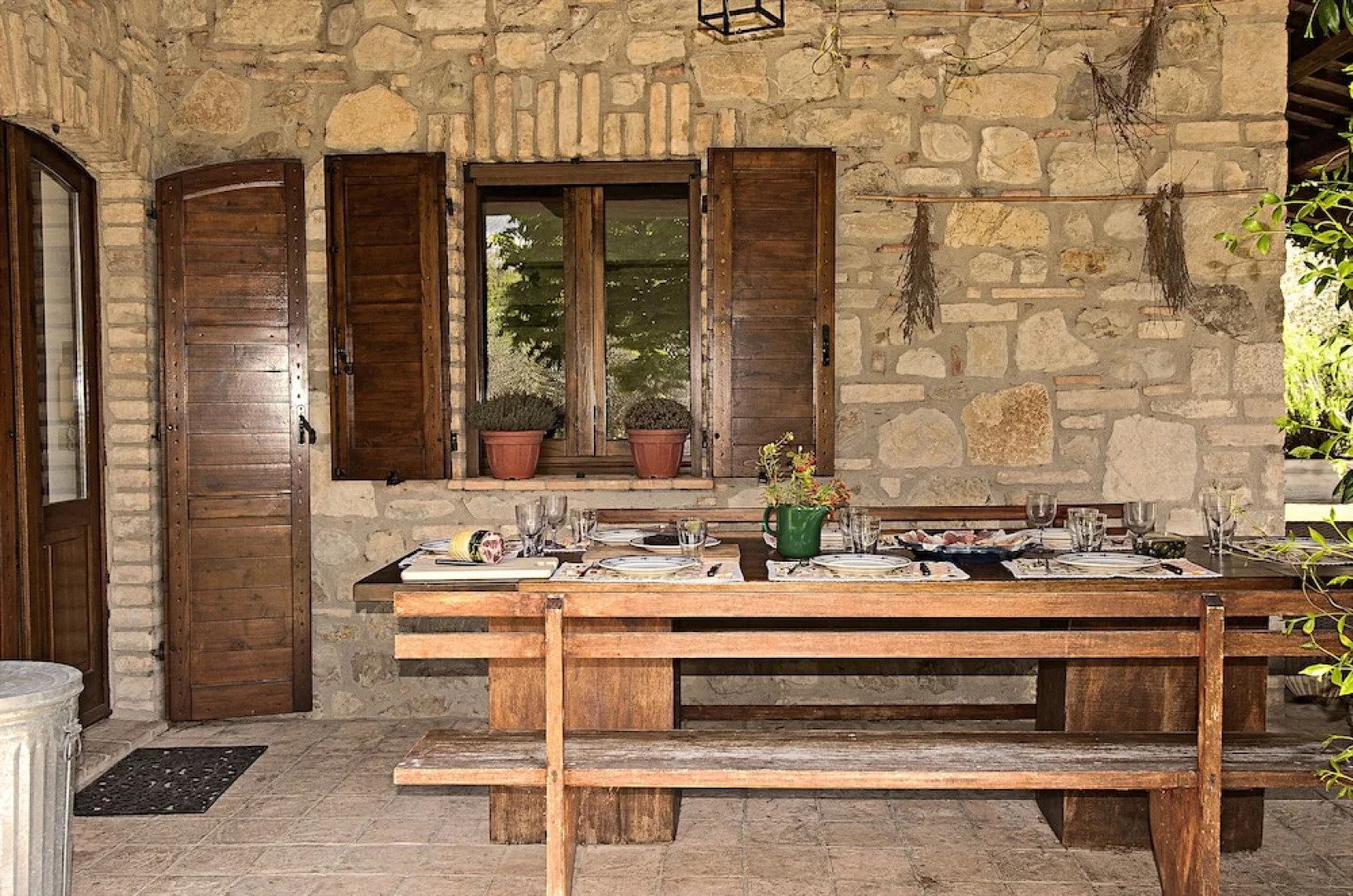 Casale Chimneys Immersed in Olive Trees