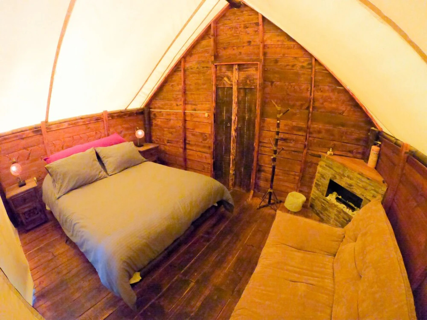 Glamping tipo safari