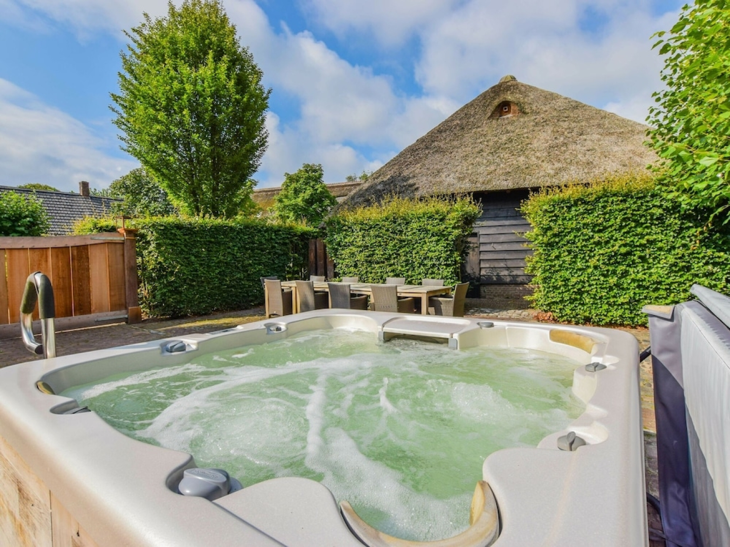 Posh Holiday Home in Alphen with Hot Tub