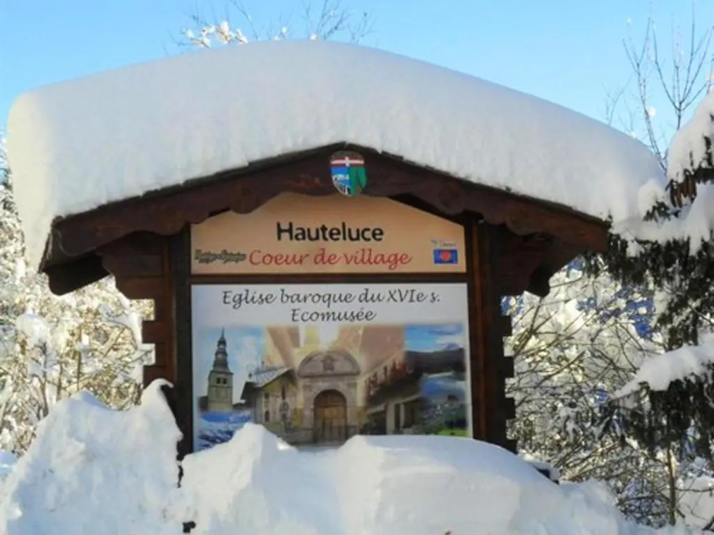 Appartement de 2 chambres a Hauteluce a 800 m des pistes avec jardin amenage et wifi