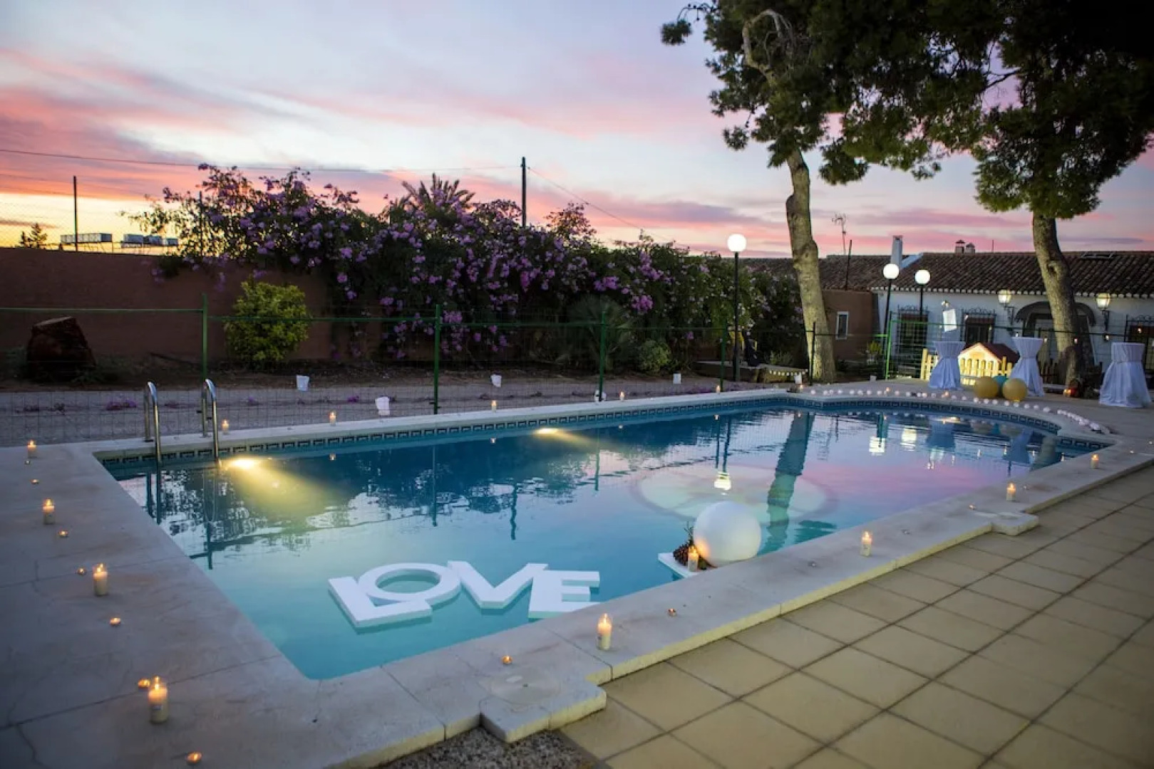 Hacienda con Granja cerca del Mar para Celebraciones