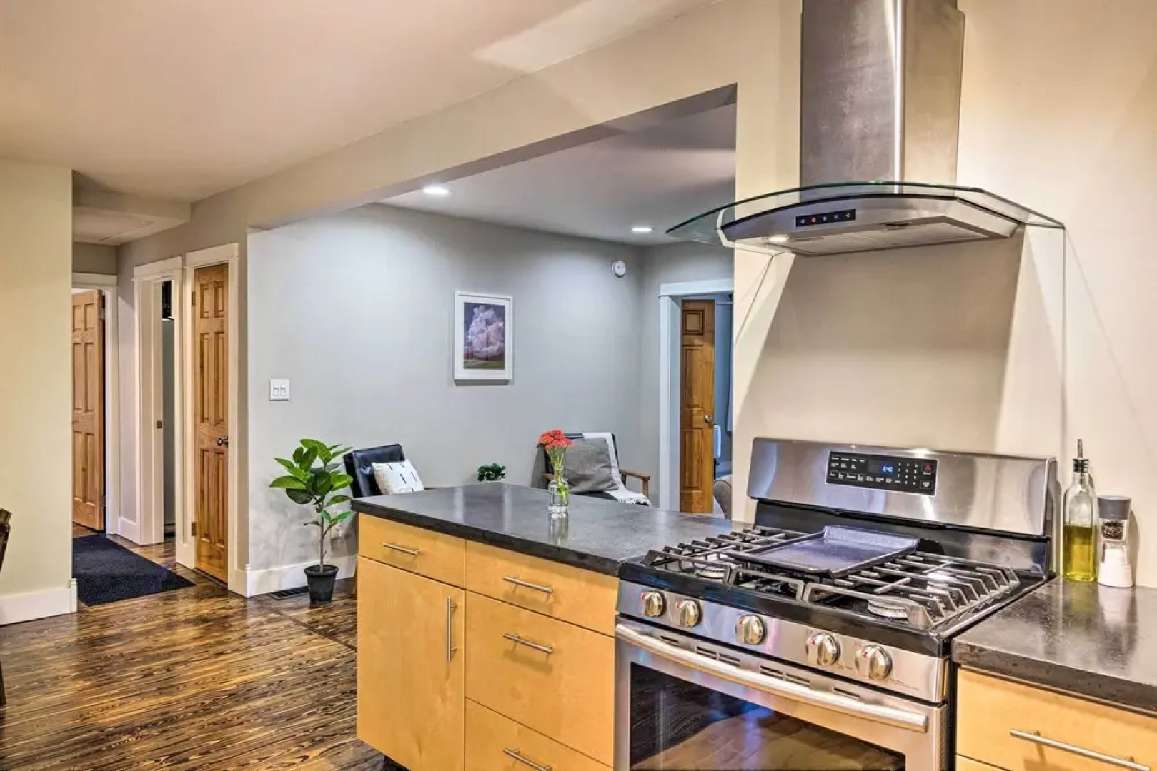 Modern Weaverville Home With Outdoor Fire Pit!