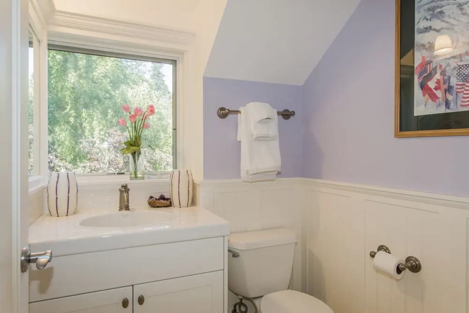 Bainbridge Island Beach and Dock by RedAwning