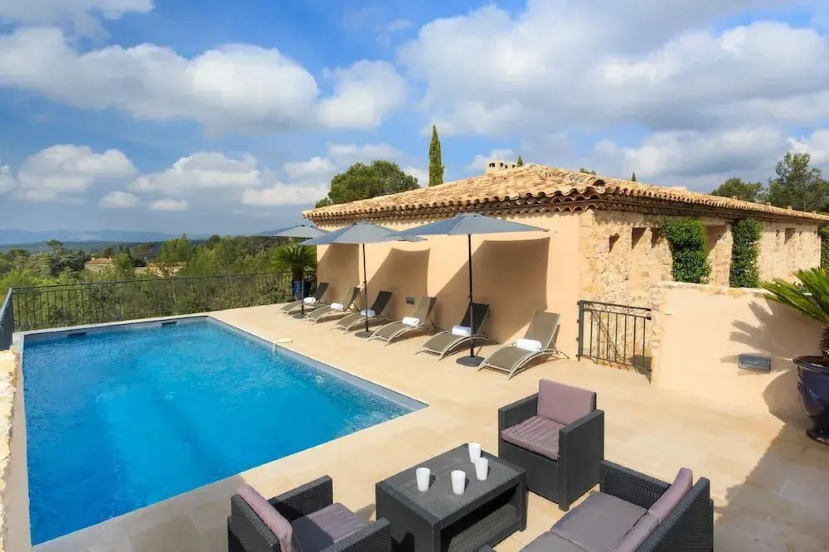 Les chambres du Château Rasque