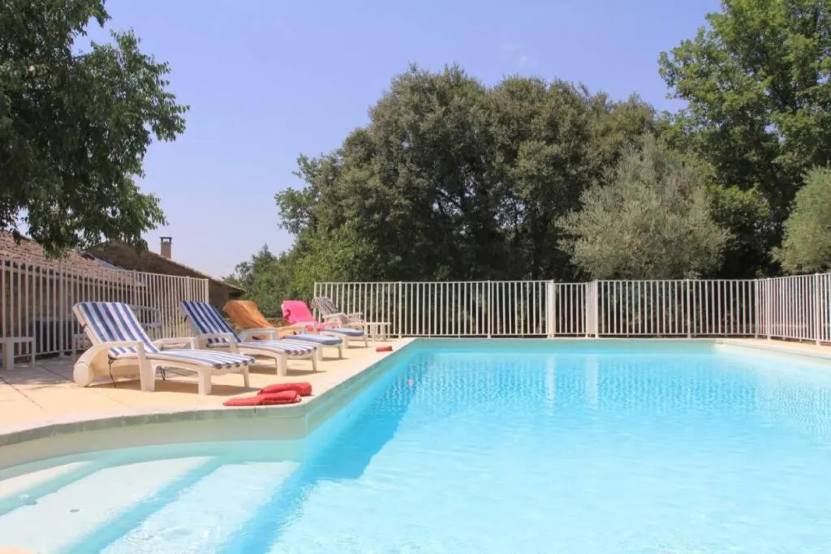 “Les Massanes”, Mas 5ch/12p, piscine/Clim