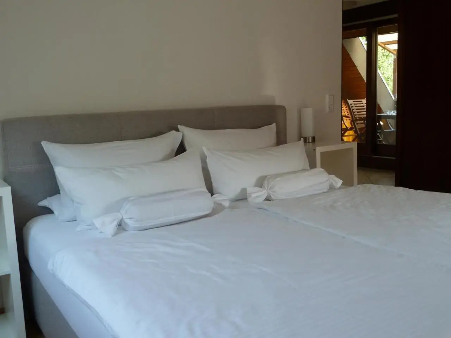 Helle 70 qm Ferienwohnung mit herrlichem Blick