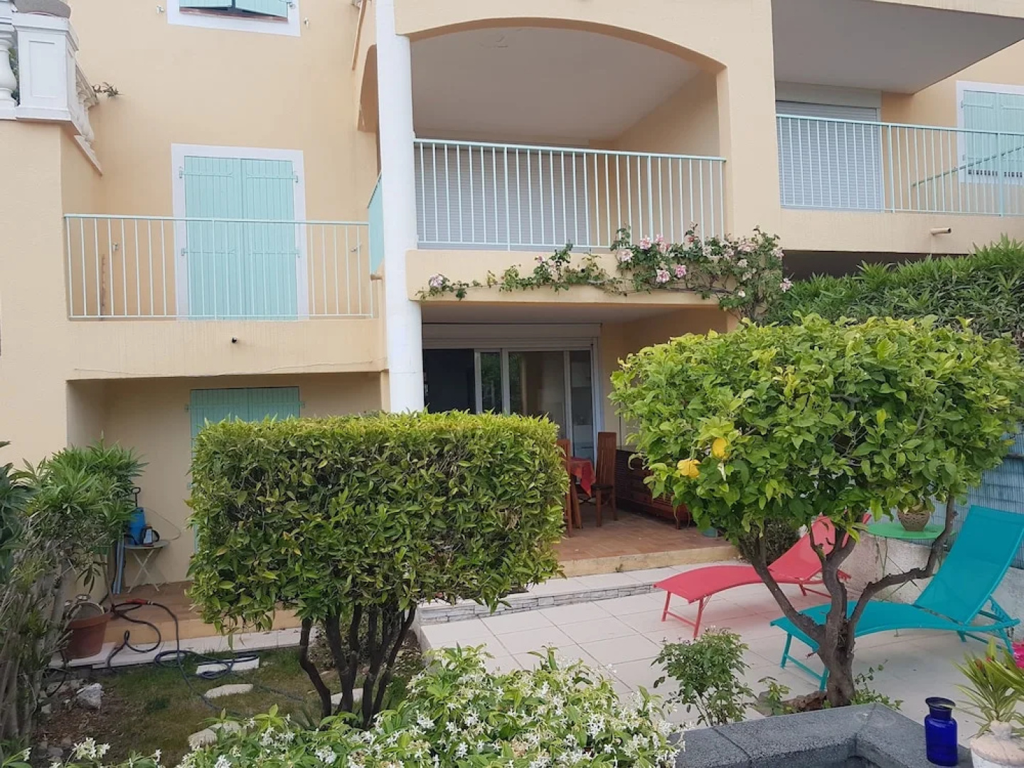 Jolie T3 Var vue mer terrasse et jardin
