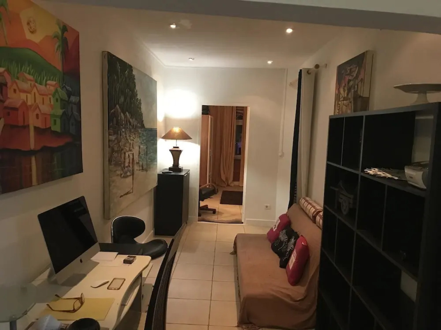 Apartment With one Bedroom in La Trinité, With Wonderful sea View, Bal