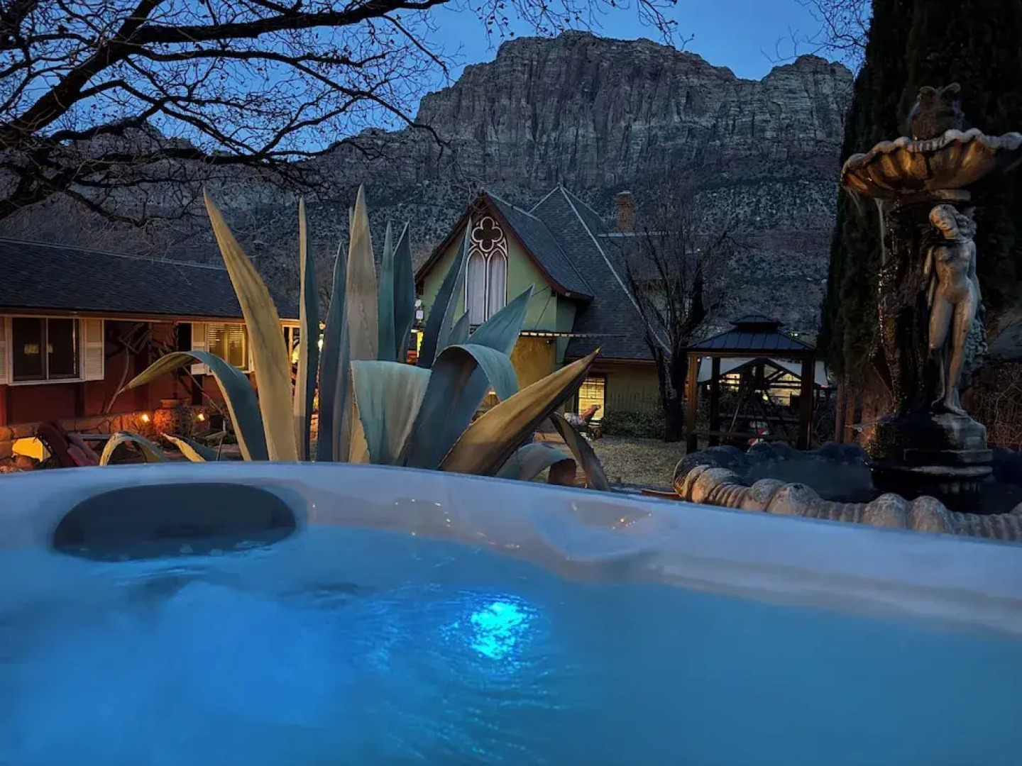 Under the Eaves at Zion National Park