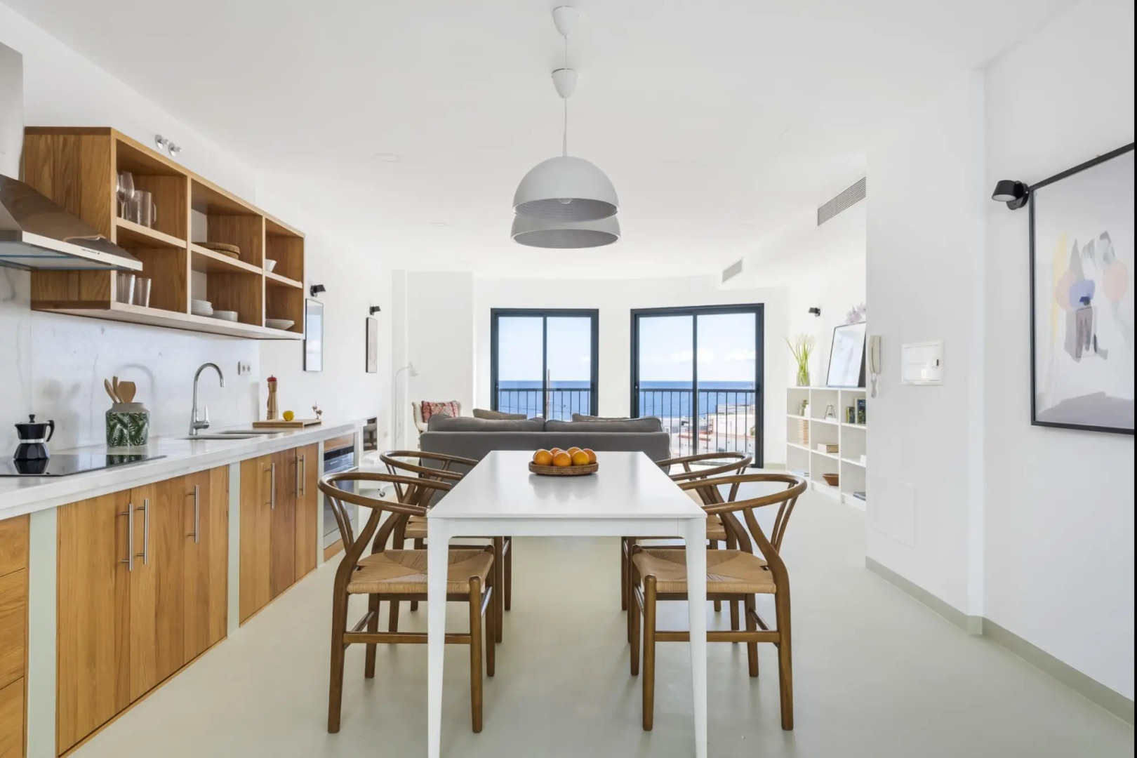 Design house with roof terrace ocean views