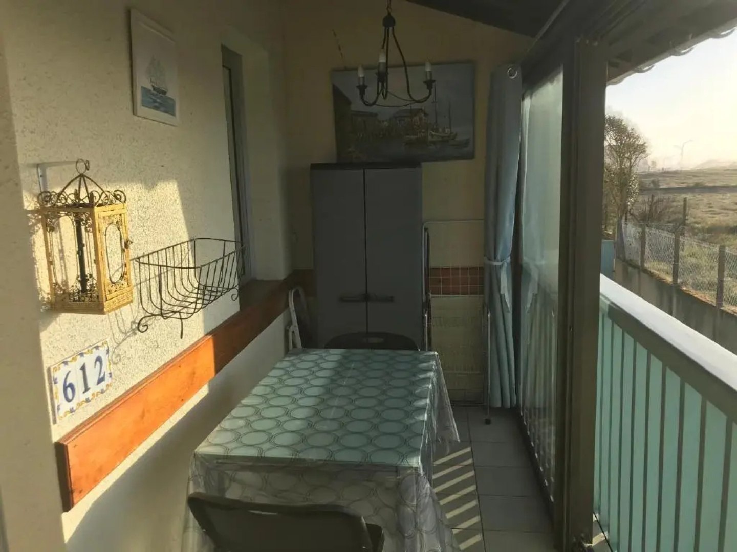 Appartement cosy en résidence privée avec vue mer