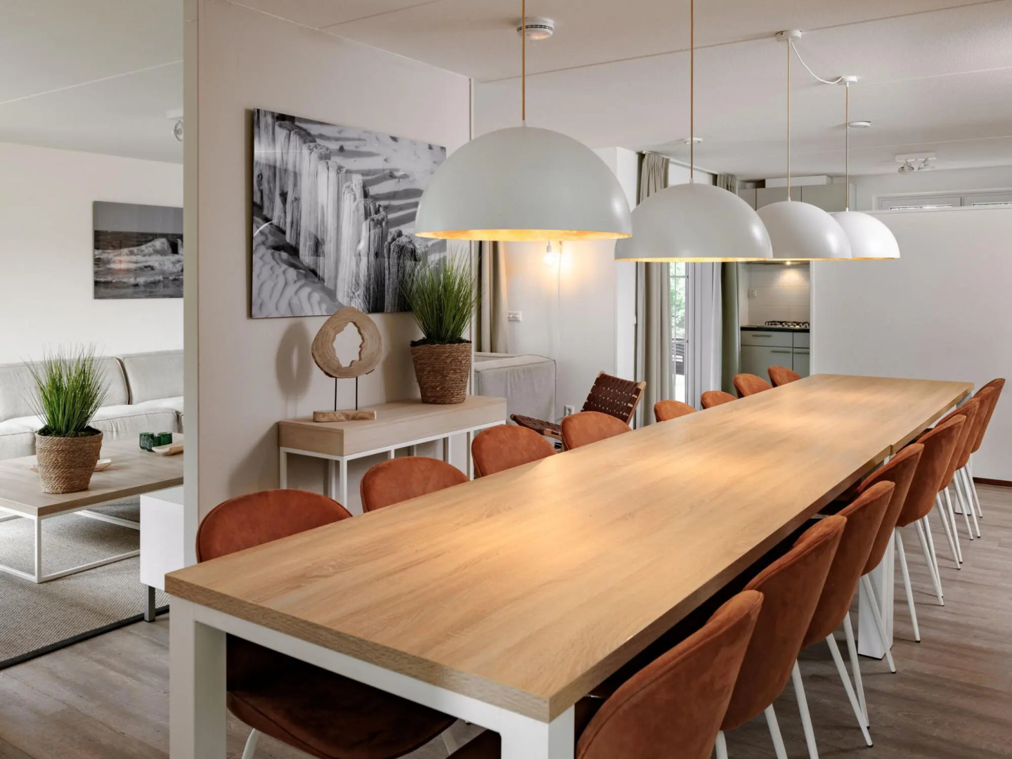 Restyled villa with sauna, in a holiday park, 400 m. from the beach