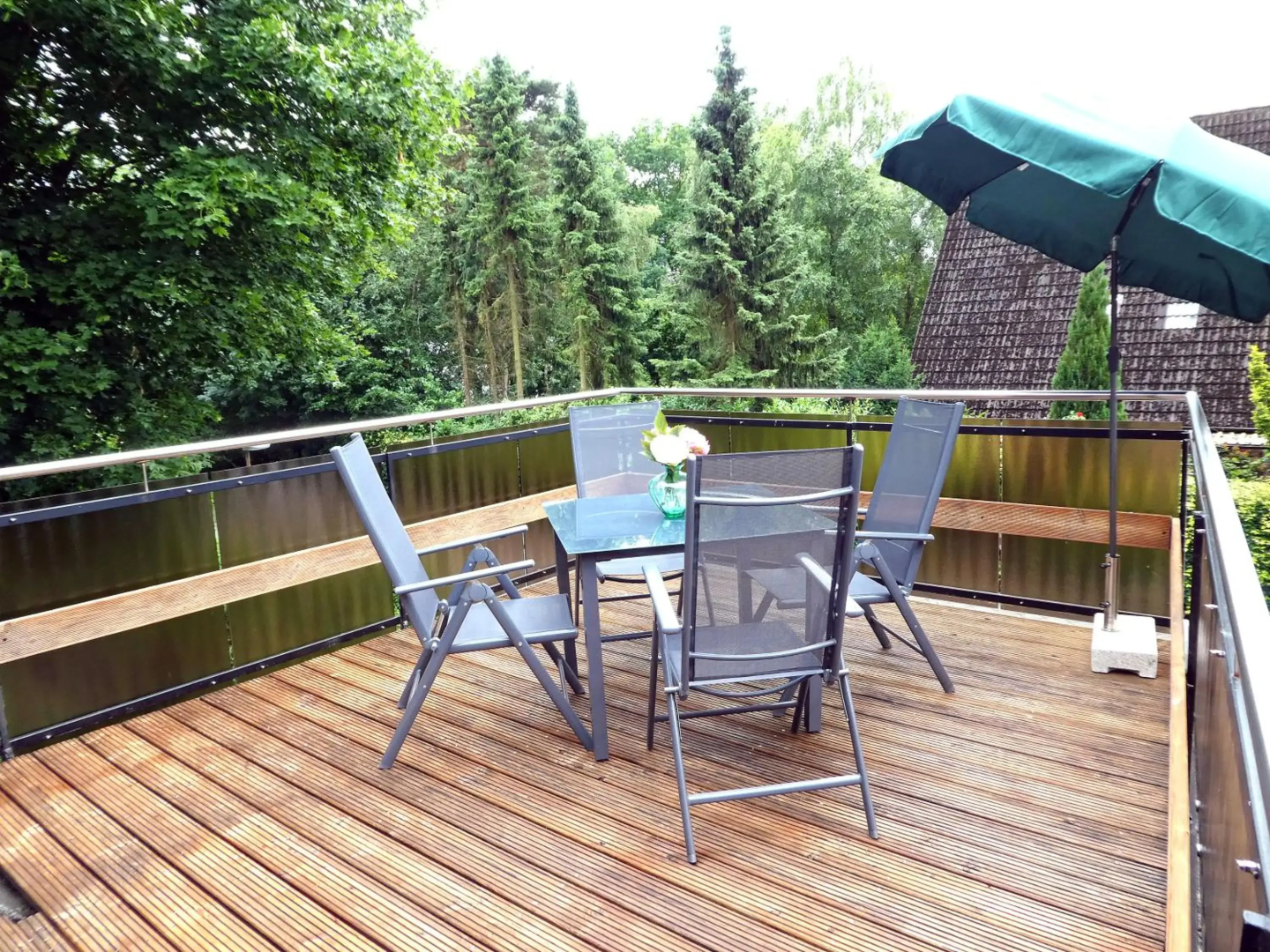 Peedy's luxuriöse 60m² Wohnung mit Balkonterrasse