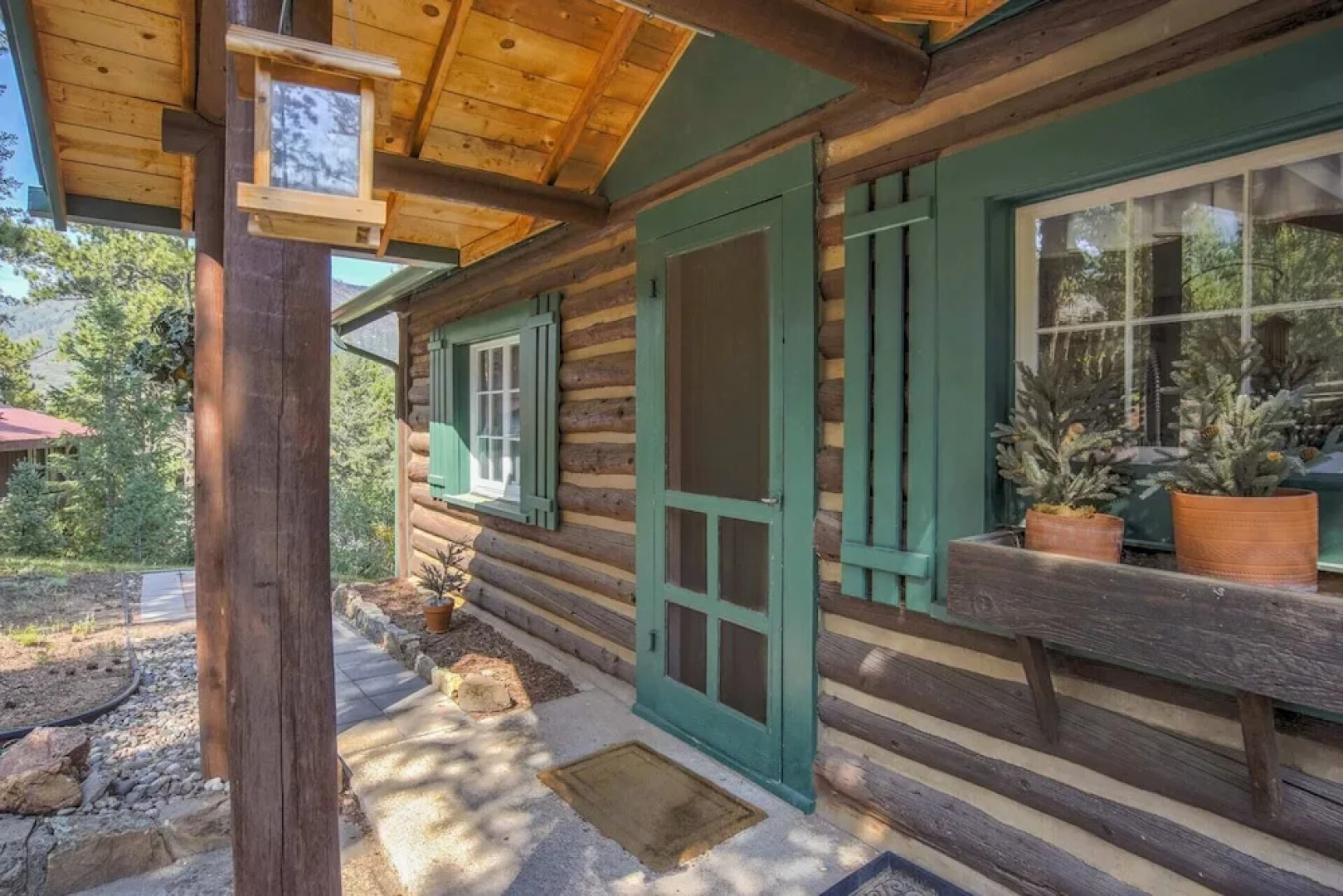 Wine Gazebopikes Peak Mountain Log Cabin for 2