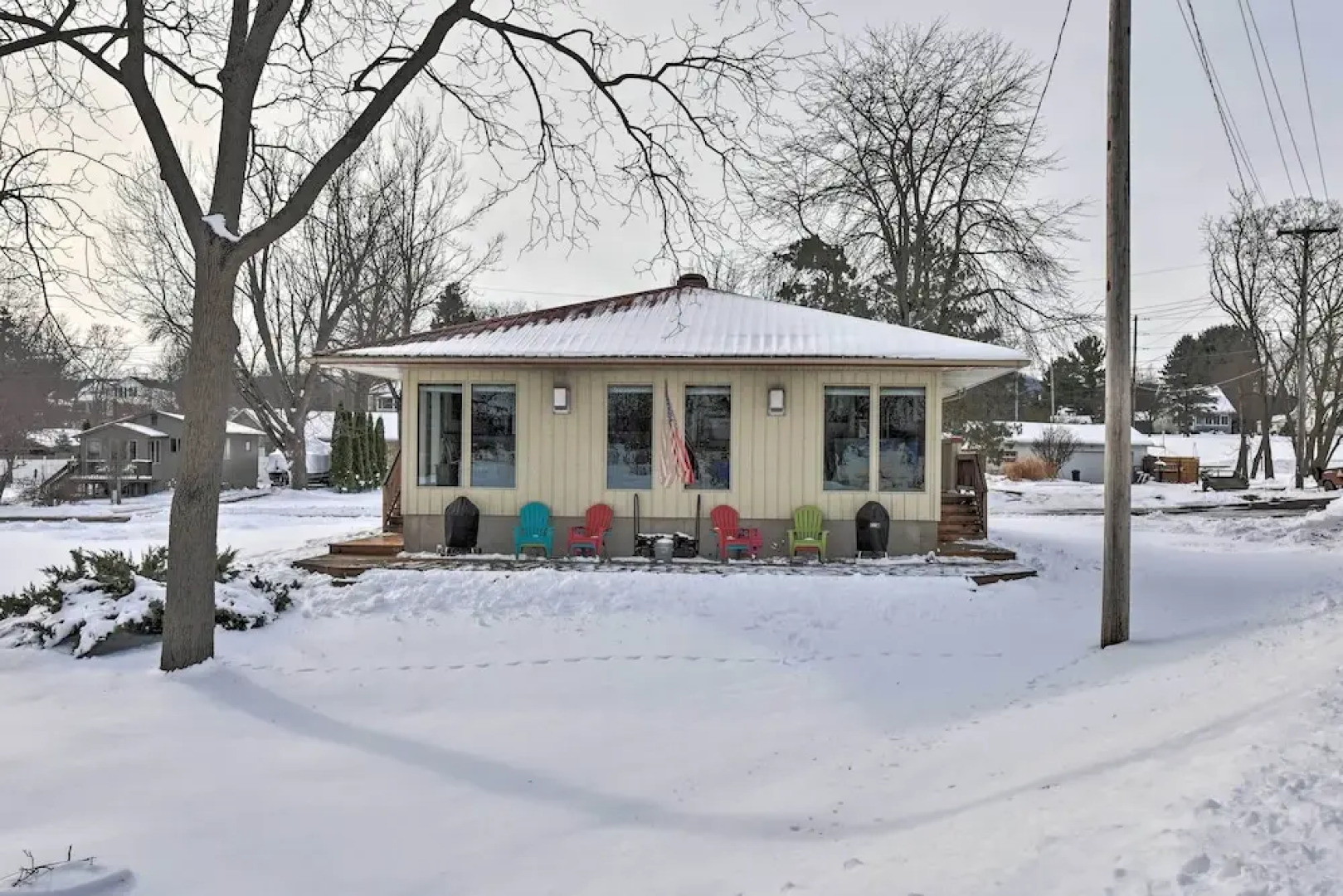 Pet-friendly Retreat w/ Deck: Steps to Marina!
