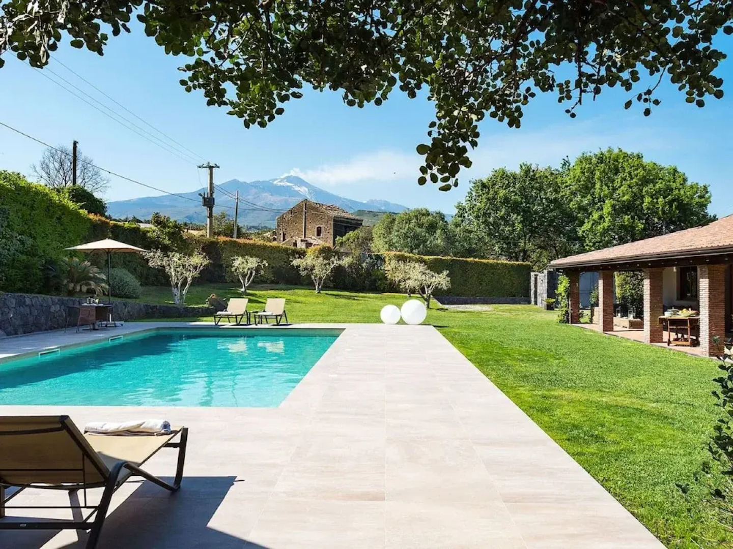 Villa in Trecastagni Near Mount Etna Tours