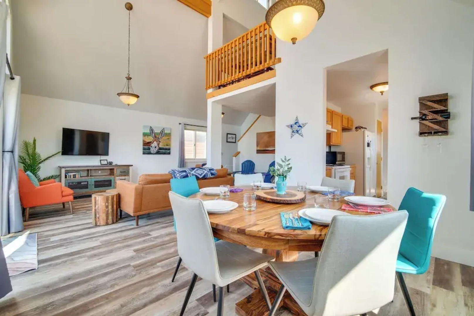Bright Wyoming Retreat w/ Deck & Mountain Views!