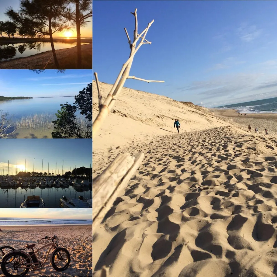 House With 4 Bedrooms in Hourtin, With Enclosed Garden