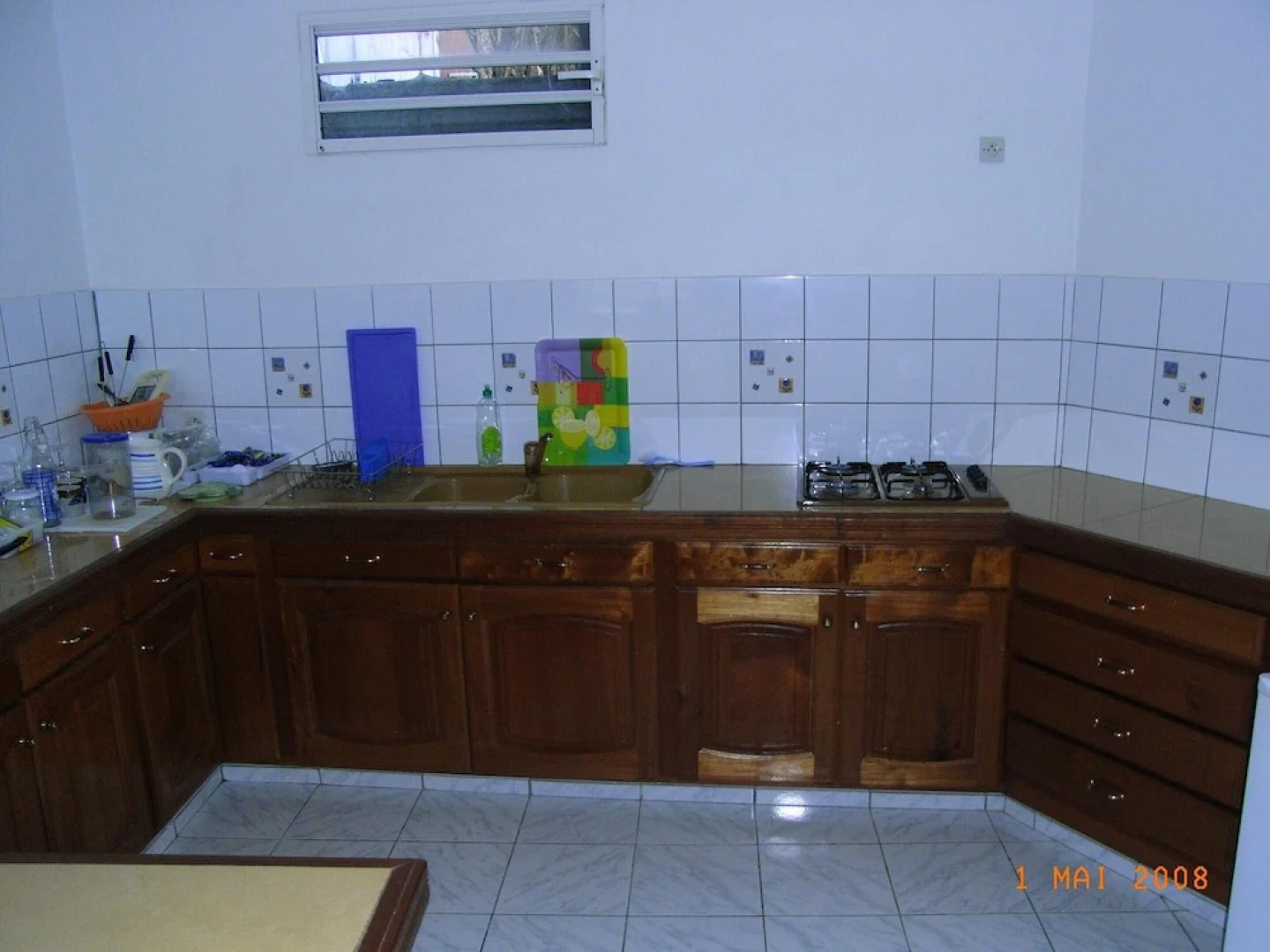 House With 2 Bedrooms in Petit Bourg, With Wonderful sea View, Furnish