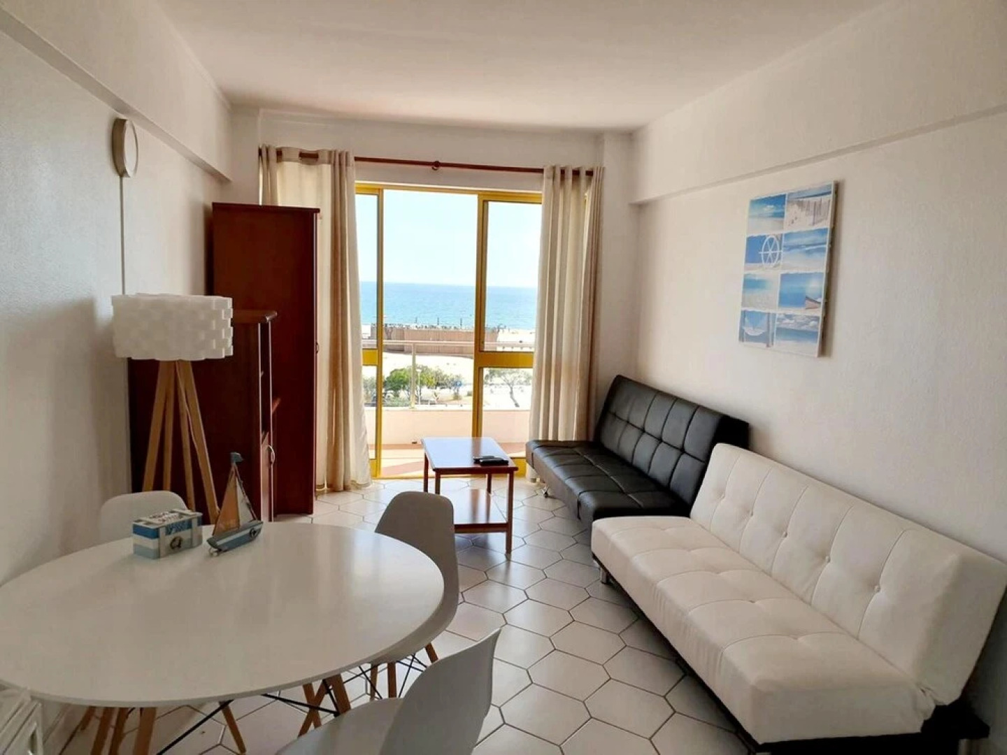 Apartment With one Bedroom in Monte Gordo, With Wonderful sea View, Terrace and Wifi - Near the Beach
