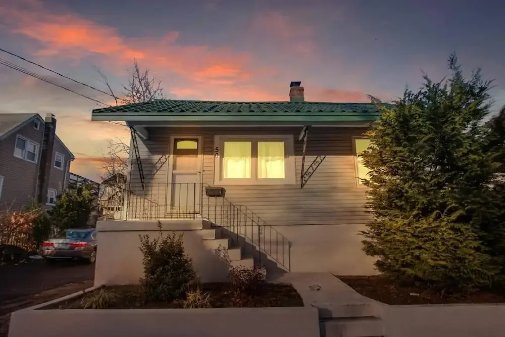 Whimsical Staycation Fire Pit Full House 2 Bedroom Home by RedAwning