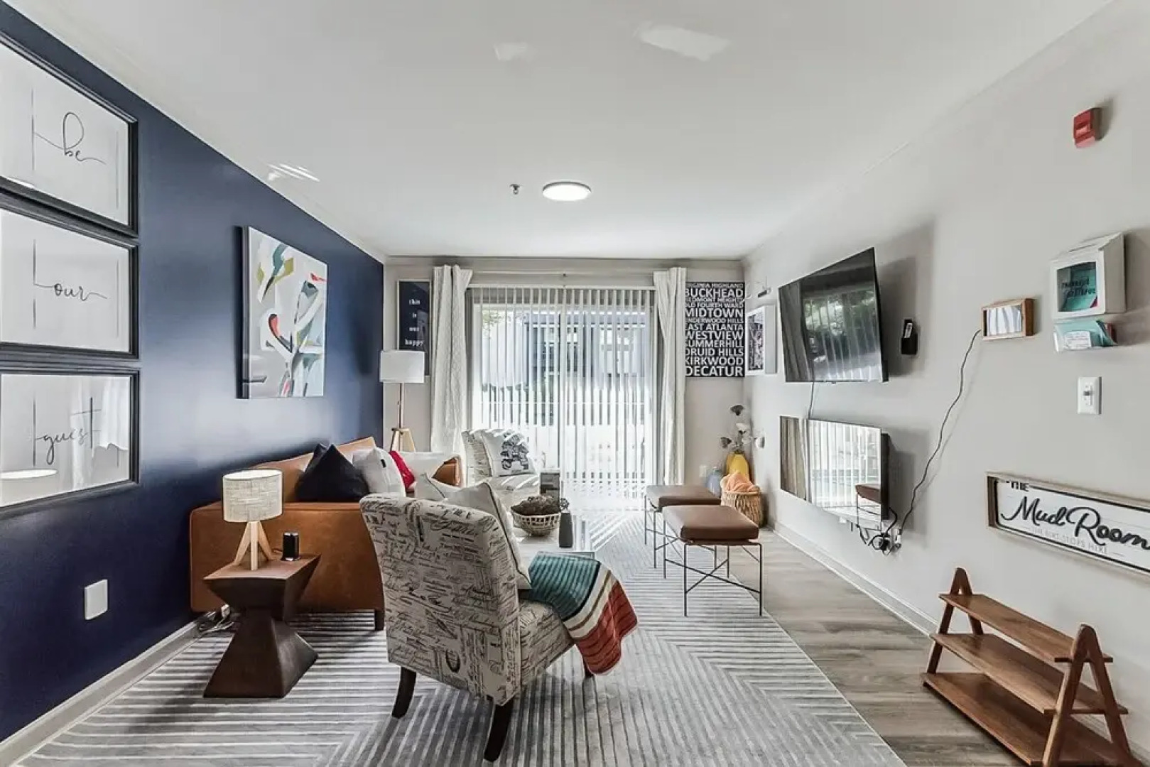 Modern Swank Luxury Apt Mins To Atl Braves Stadium 3 Bedroom Home