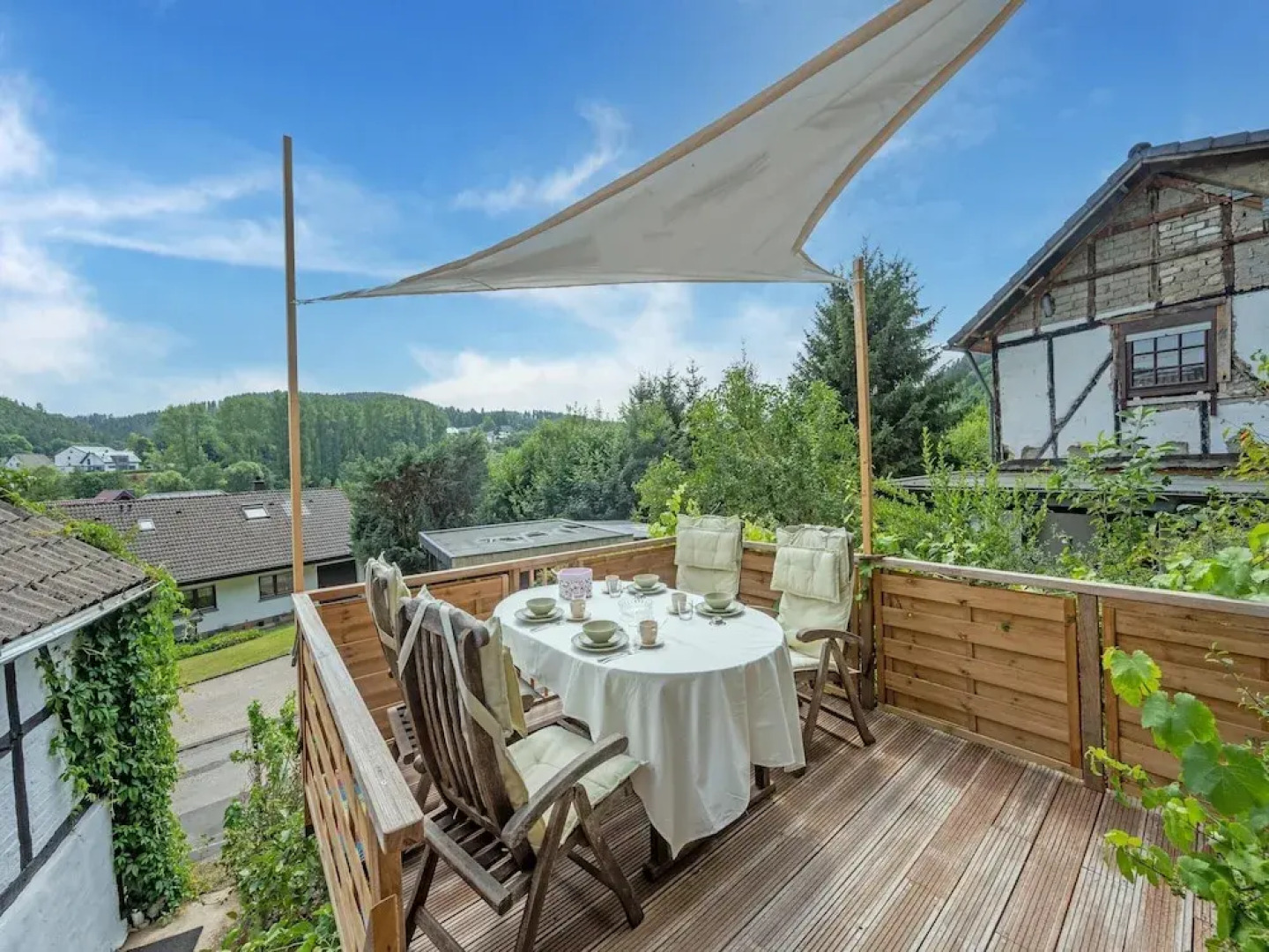 Pretty Holiday Home in Schleiden With Balcony and Barbecue