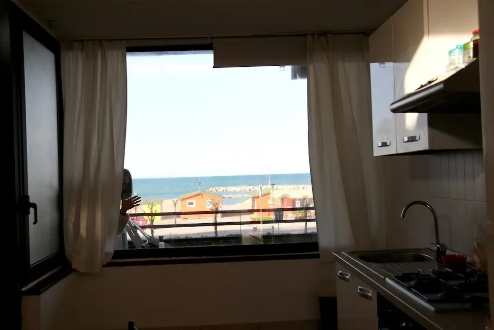 Apartment With 2 Bedrooms in Fano, With Wonderful sea View, Furnished