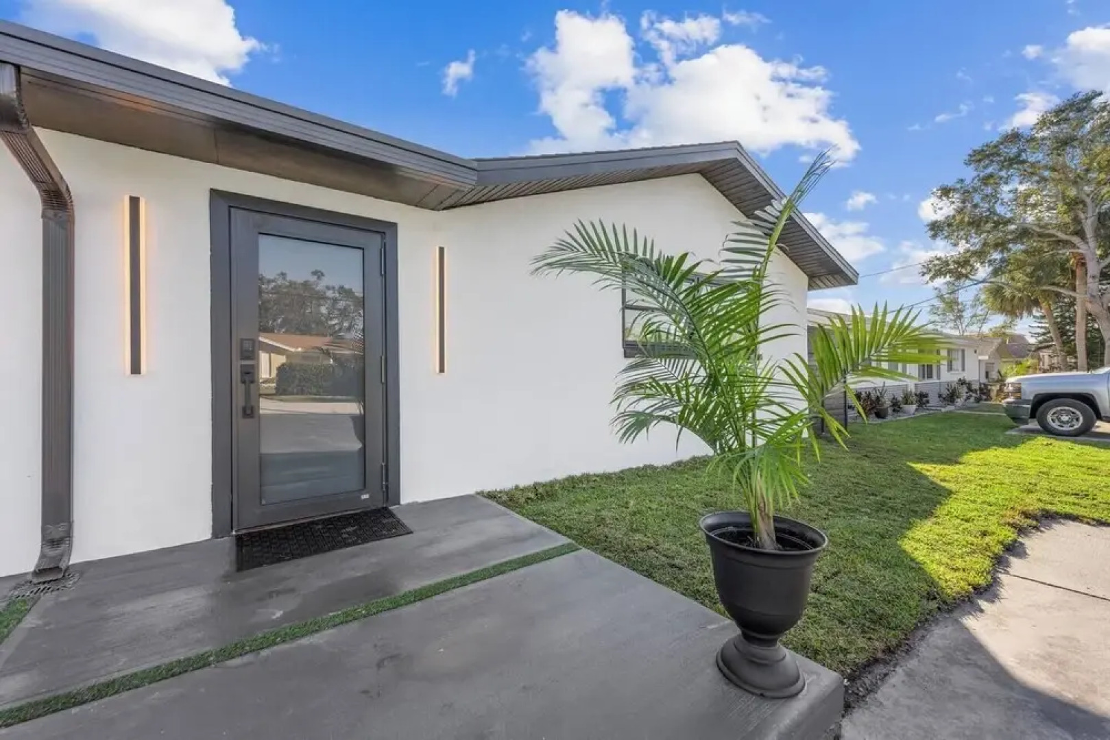 Luxury poolside paradise