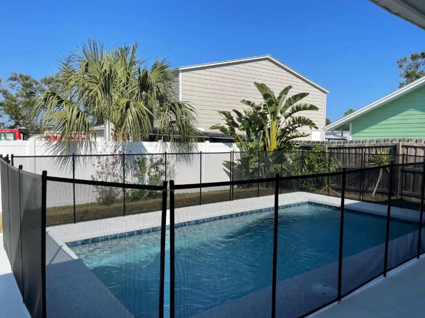 AQUA PEARL NEW Pool Home Perfect Beach Biking Hiking Boating Sleeps 8 - Includes Golf Cart