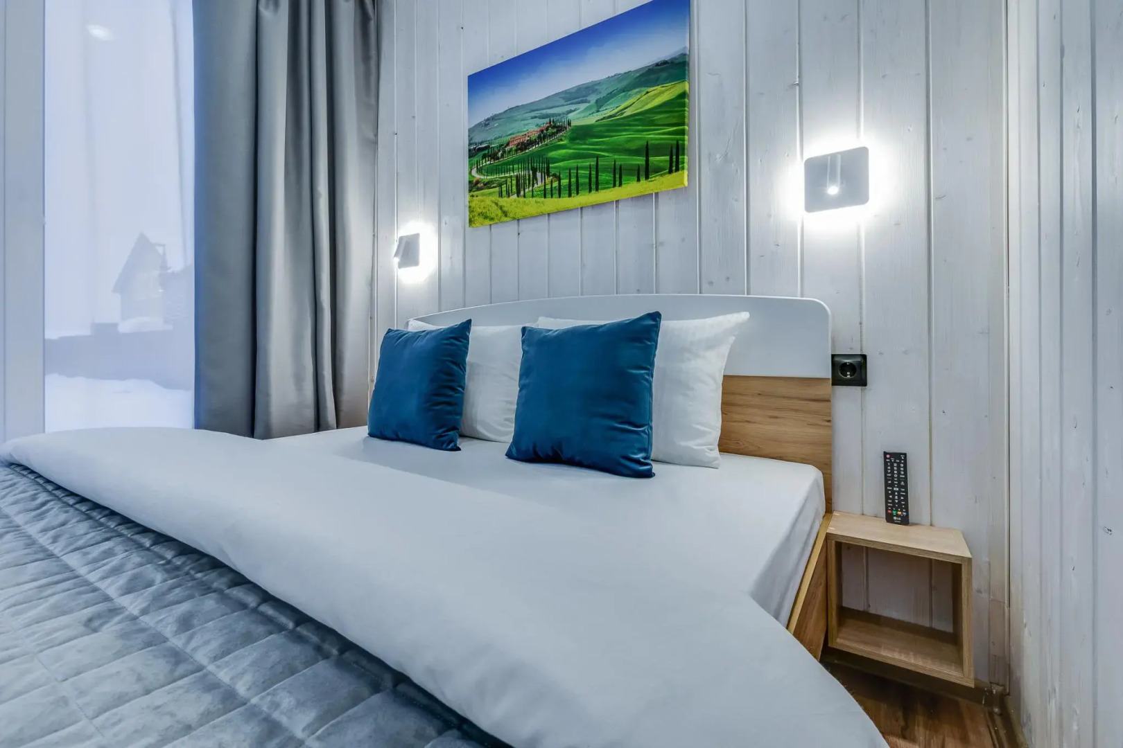 Загородный дом с баней на дровах