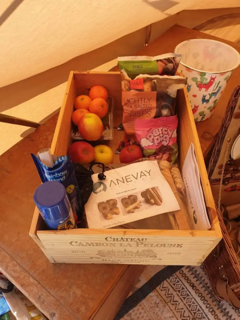 Whispers the Wind Bell Tent Hang Out Zone