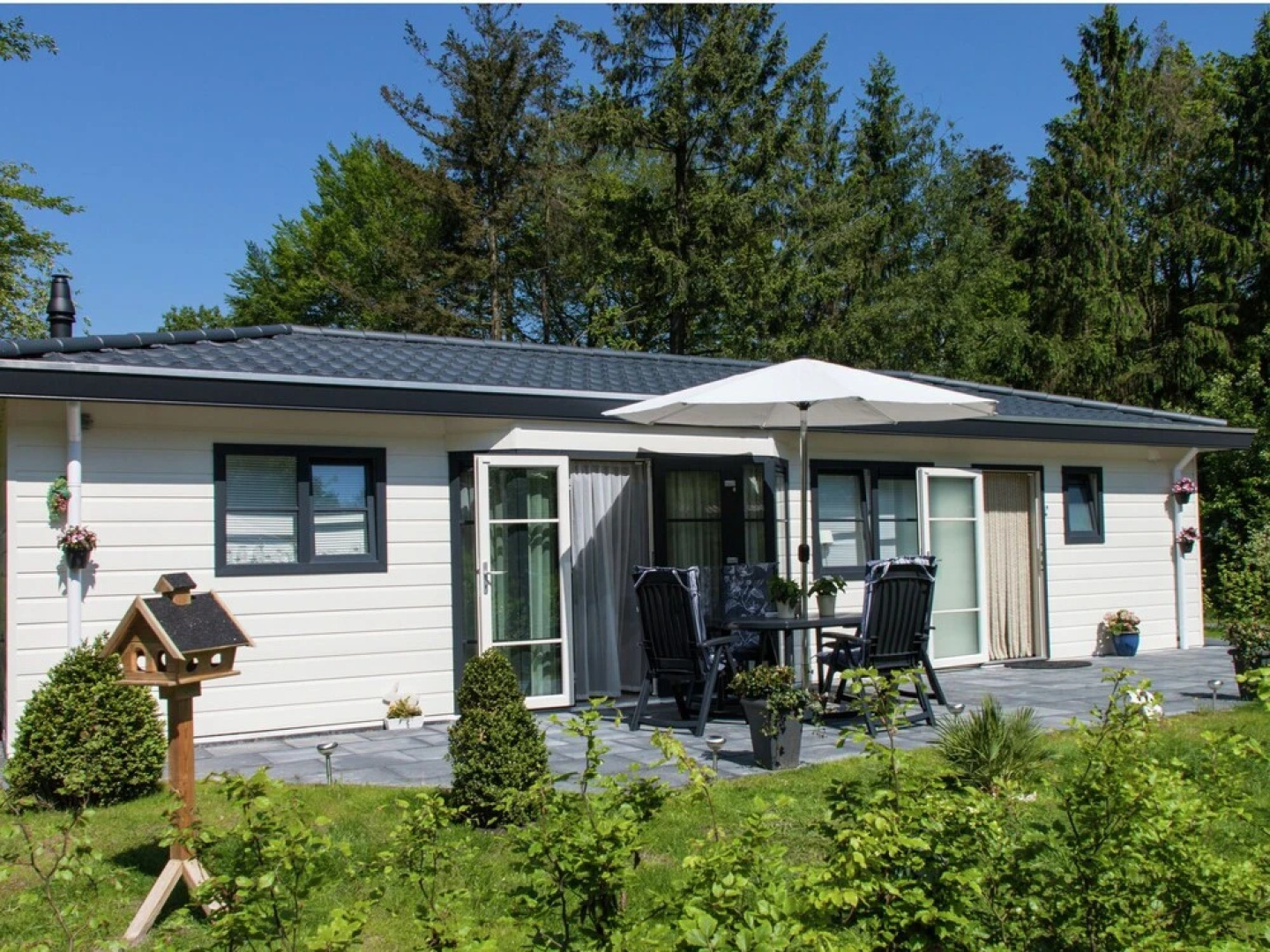 Tidy Chalet With Dishwasher, Surrounded by Forest