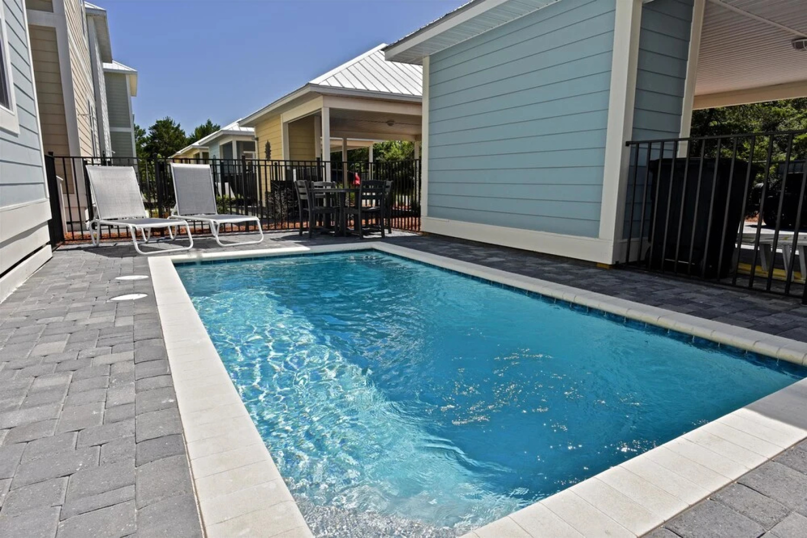 blue Pearl of 30a - Gulf Landing - Private Pool - Street Legal Golf Cart - Sleeps 10