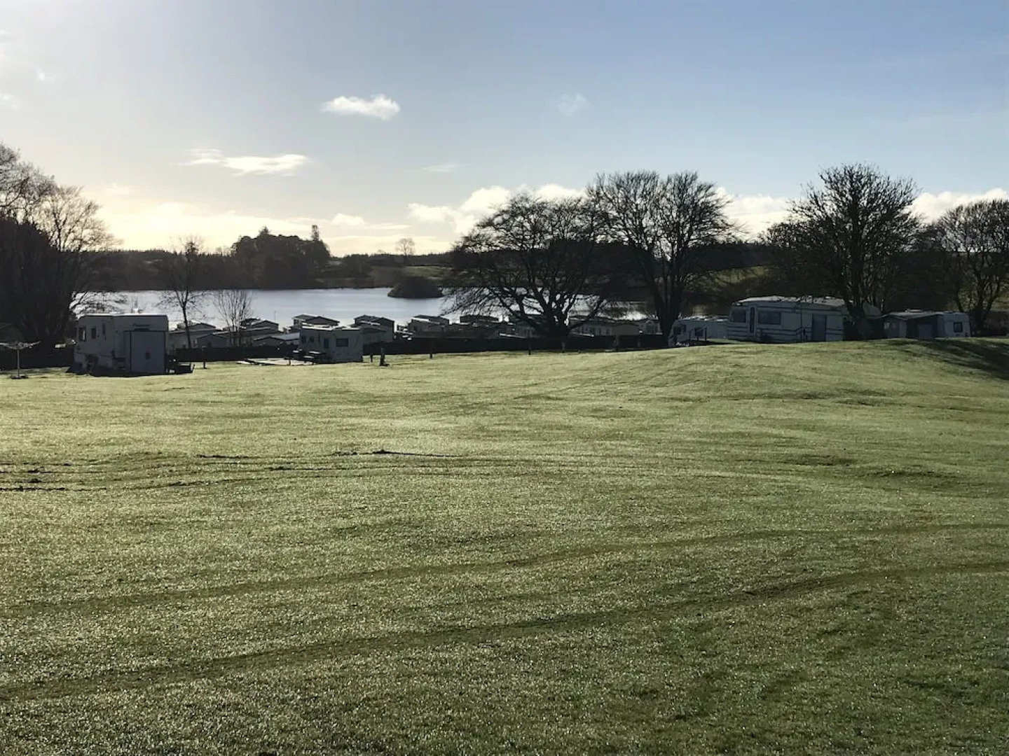 Family Caravan at Beautiful Three Lochs Park