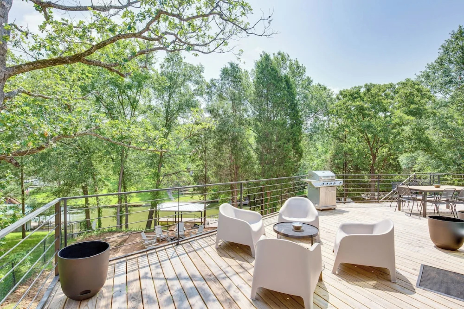 Dock & Fire Pit: Cedar Creek Lakefront Retreat!