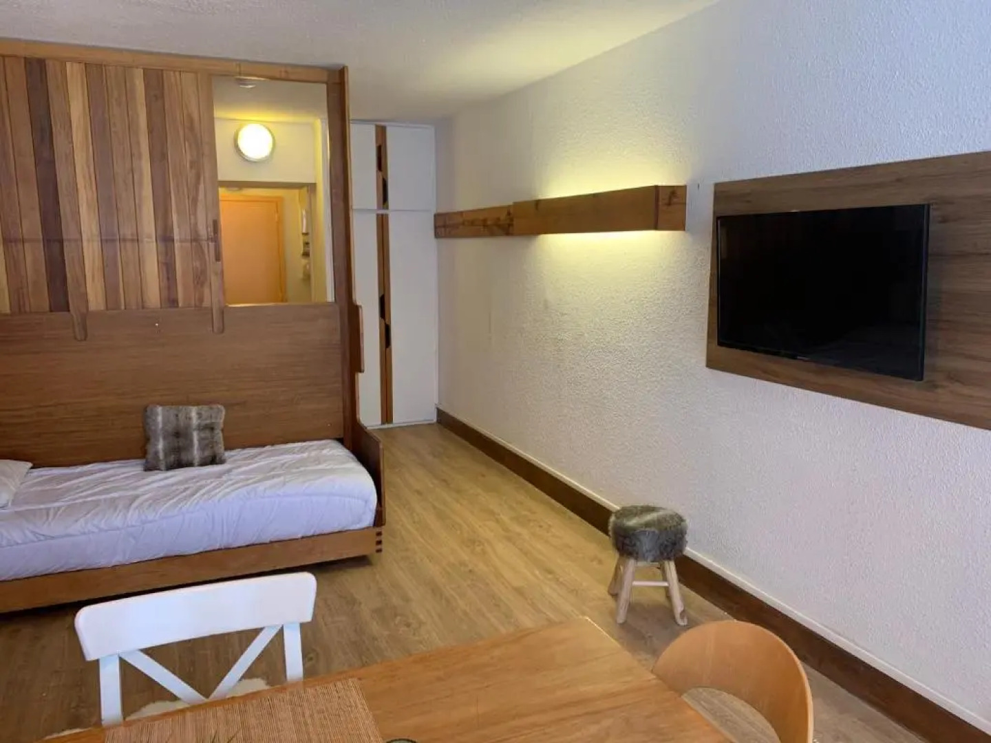 Appartement avec vue exceptionnelle à Roche Béranger 1750 au pied des pistes