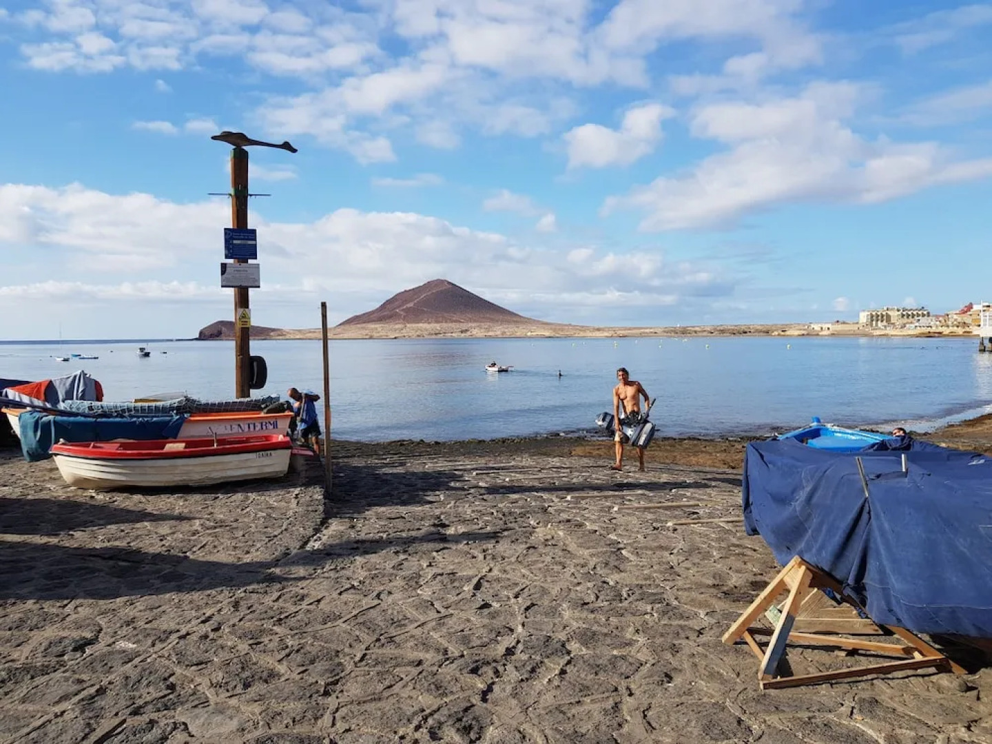 El Medano, Cabezo beach, pool & parking