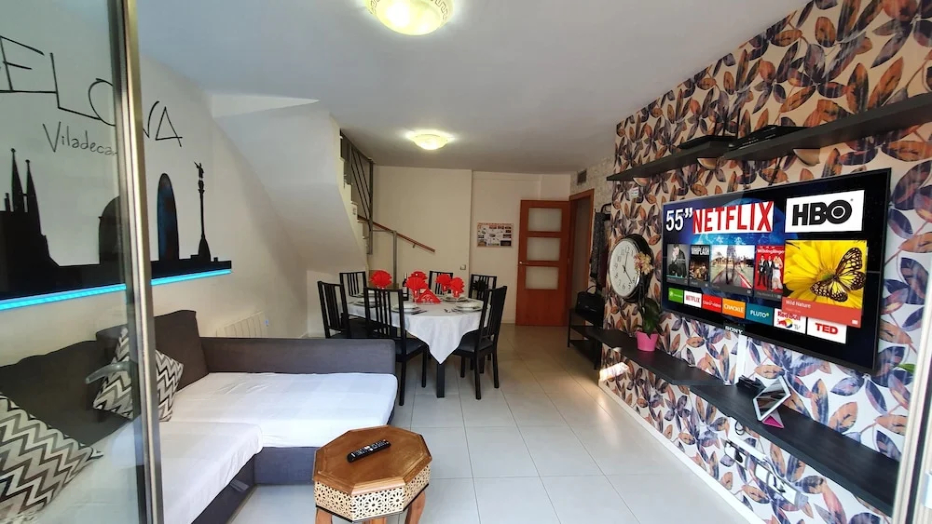 Attic Terrace BBQ, Airport-Barcelona, cerca Playas Castelldefels
