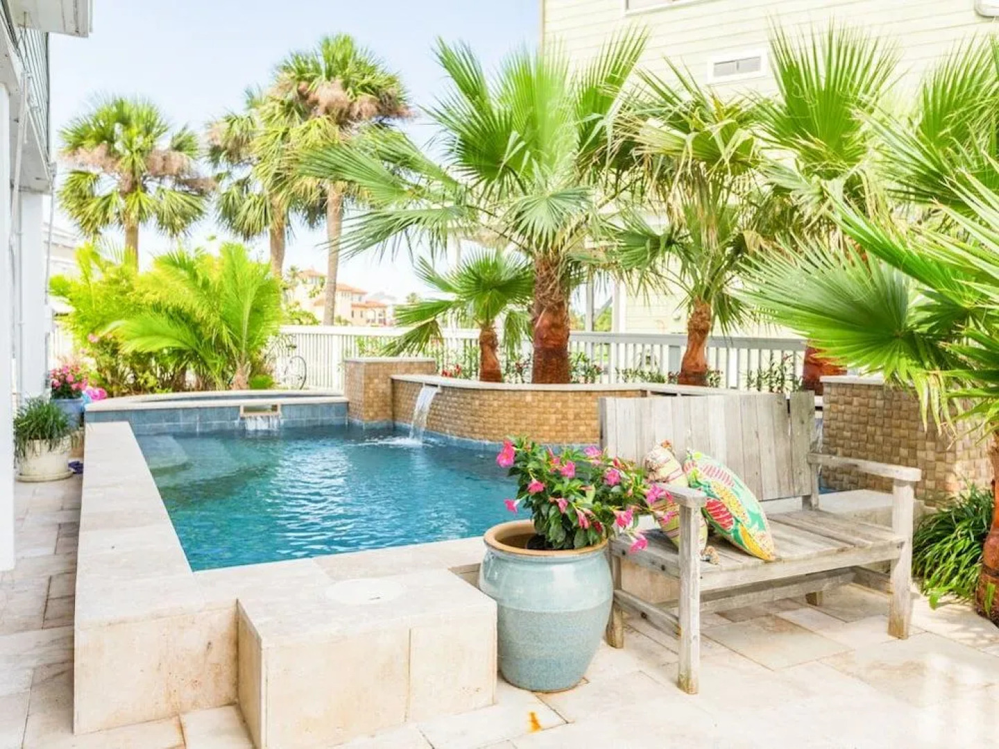 Galveston Canal House with Pool by RedAwning