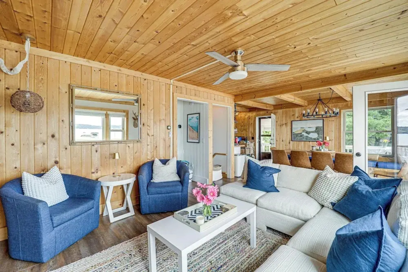 Updated Glen Arbor Cottage on Lake: Dock & Mooring