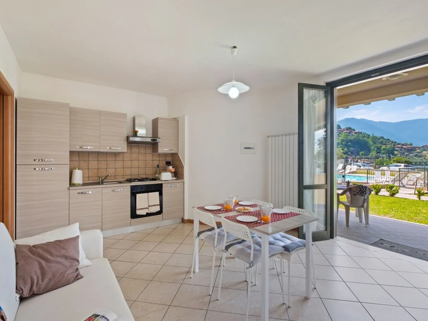 Mountain-view Apartment in Sulzano With Swimming Pool